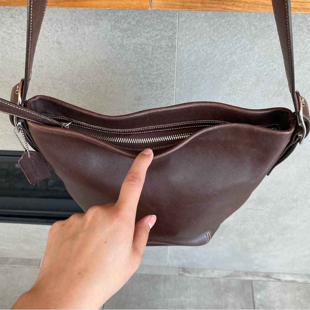 Vintage Coach Legacy Soho Bucket Leather Bag 9186 - Picture 9 of 11